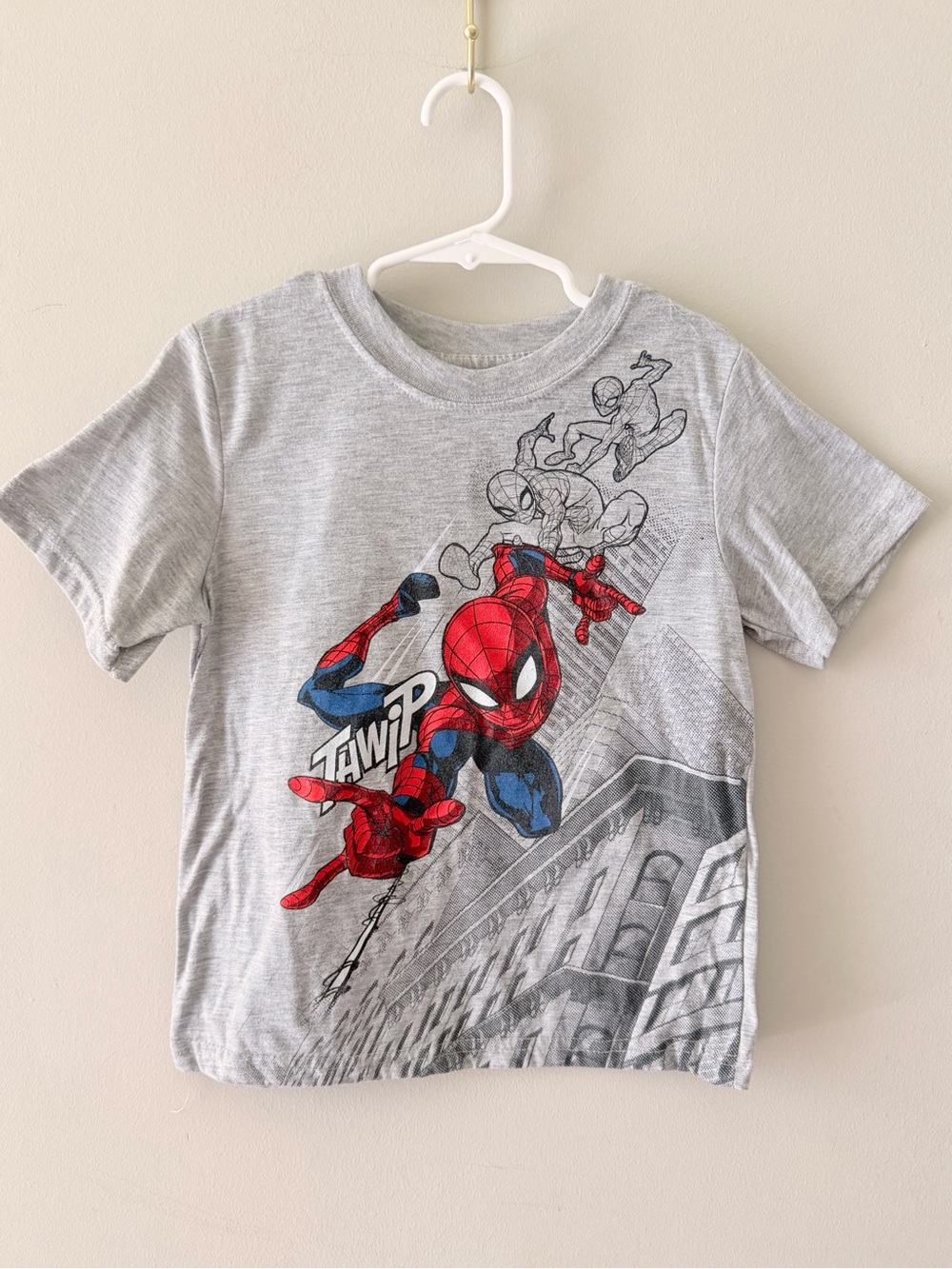 🕷️🕸️Marvel SPIDER-MAN T-Shirt Size 5/6 LARGE Graphic